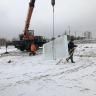 Добыт первый лёд для новогодних городков