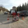 Устраняются последствия усадки грунта по улице Ленина, 99