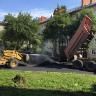 Завершается ремонт двора по проспекту Октября, 24/1