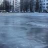 В Кировском районе готовят хоккейные площадки