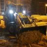Коммунальные службы расчищают город от снега