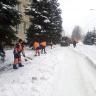 В связи с ухудшением погодных условий жилищно-коммунальные службы города переведены на усиленный режим работы