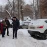 В Калининском районе все силы брошены на расчистку дворов и улиц