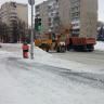 Городские службы Уфы продолжают работу по расчистке территорий от снега