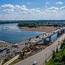 В Уфе временно будет закрыто движение автотранспорта по Бельскому мосту