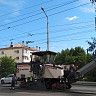 На улице Орджоникидзе идет ремонт дорожного полотна