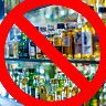 Сегодня запрещена продажа алкогольной продукции
