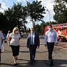 Ульфат Мустафин проинспектировал площадку нового автокинотеатра перед открытием