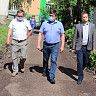 Глава района Илвир Нурдавлятов ознакомился с ходом ремонта дворов