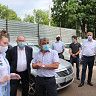 Состоялась встреча с инициативной группой жителей дома № 5 по улице Шота Руставели