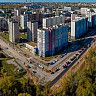 В Уфе на улице Валерия Лесунова приступили к укладке асфальтобетонного покрытия