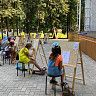 В парке «Волна» состоялся творческий пленэр