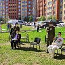 Фронтовые бригады поздравили ветеранов Великой Отечественной войны песнями военных лет
