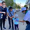 В Уфе проходит патриотическая акция «Георгиевская ленточка»
