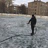В Орджоникидзевском районе начали заливку катков и хоккейных коробок